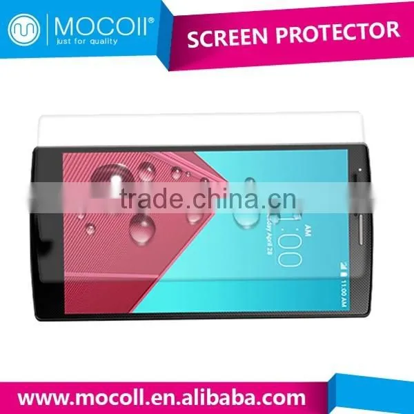 China Supplier 9H 0.33mm Smart Tempered Glass Screen Protector For LG G4