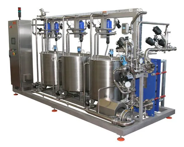 Factory Genyond Automatic CIP System Washing & Cleaning Unit CIP Tank Machine for Milk Juice Drinks Processing