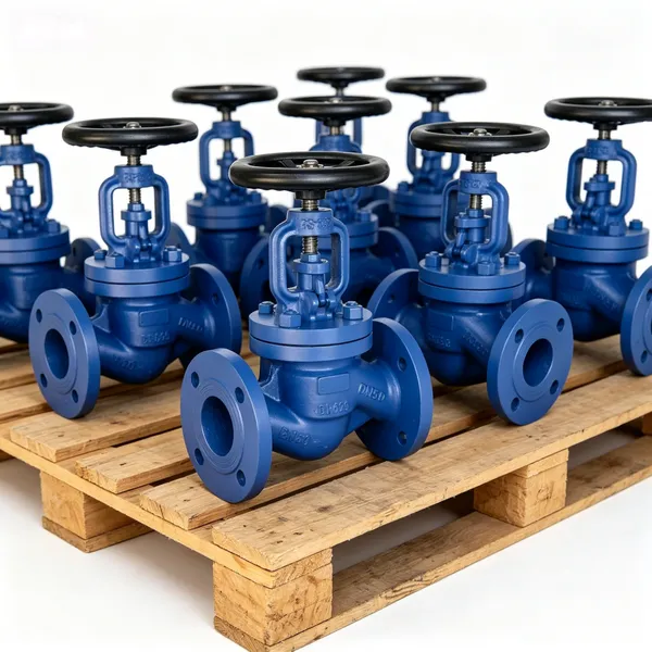 CB/T 3945 Certified Marine Bellows Seal Globe Valve With PTFE Seat photo-2