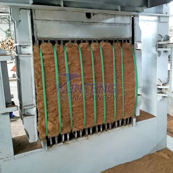 Hydraulic Coconut Fiber Baler Machine Coir Fiber Baling Compactor Machine EPC photo-4