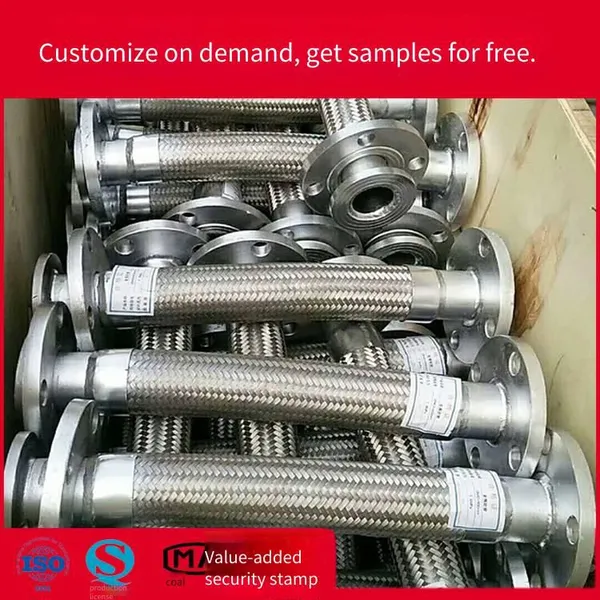 Ss304 Metal Bellows, Stainless Steel Braided Metal Hose, High-pressure and High-temperature Resistant Hose up to 400°c photo-2