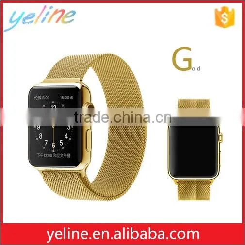 Milanese Material With Magnetic Button for Apple Watch Bands photo-4