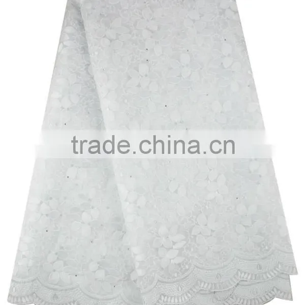 New Fashion Customized Wholesale Organza Lace Fabric MOG0191 photo-5