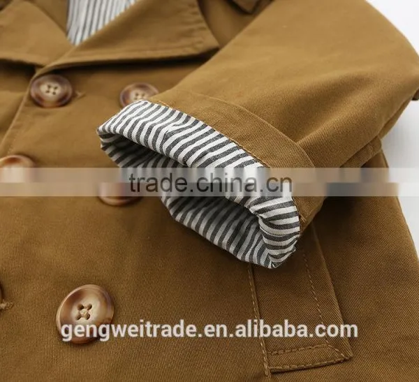 2016 European Style Children Clothes Boys Coat High Quality Autumn and Winter Kids Overcoat photo-6