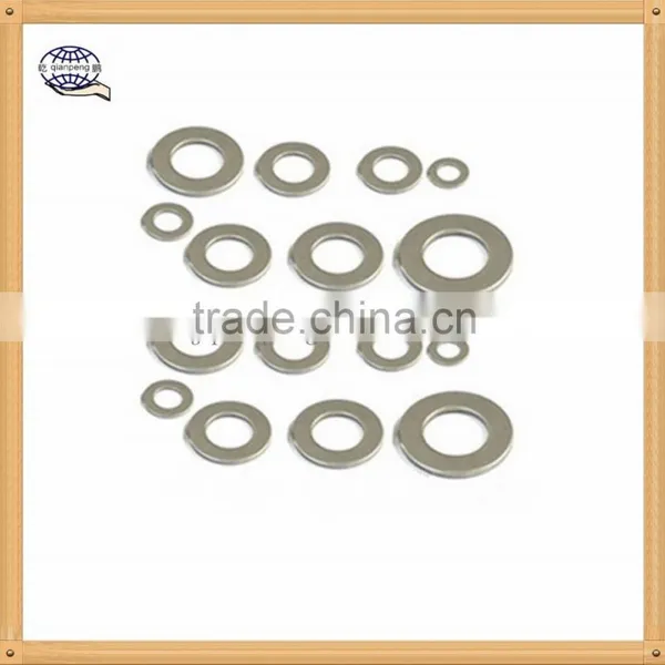 High Precision ! Stainless Steel Fastener Hardware Flat Washer, Spring Washer DIN125 M2-M24