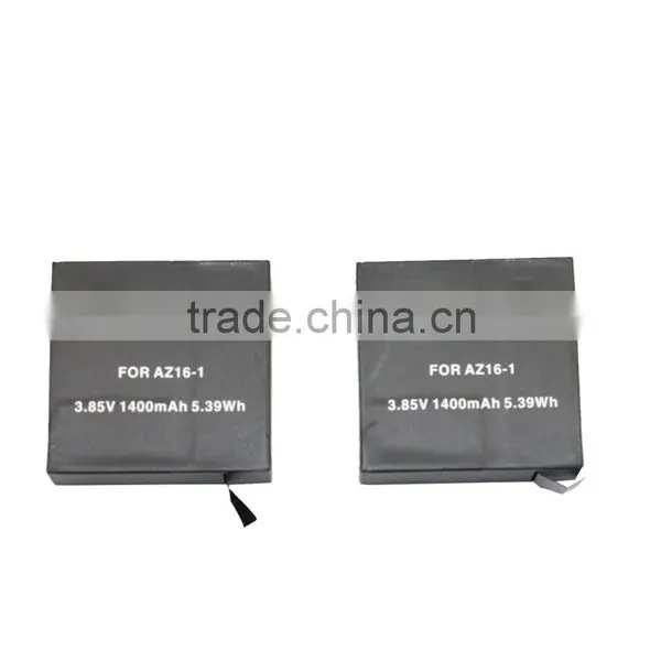 AZ16-1 3.85V 1400mAh Batteries for Xiaomi yi 2 Xiaoyi II 4K Sports Camera Battery photo-3