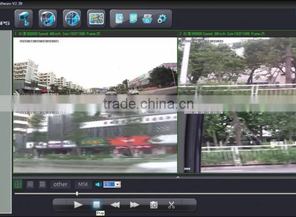 D1 Anti-vibration 4ch Hdd/sd Gps 3g Dvr Kit Vehicle Fleet Mdvr With H.264 Dvr Recorder Support Andriod/ Iphone App photo-4