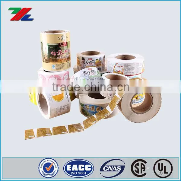 Custom Printed Roll Adhesive Bottle Label, Custom Waterproof Plastic Bottle Label Printing photo-2