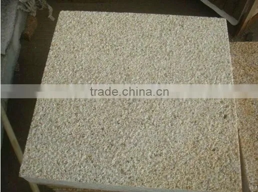 Hot Sale Flamed Yellow Granite G682 Tile photo-2