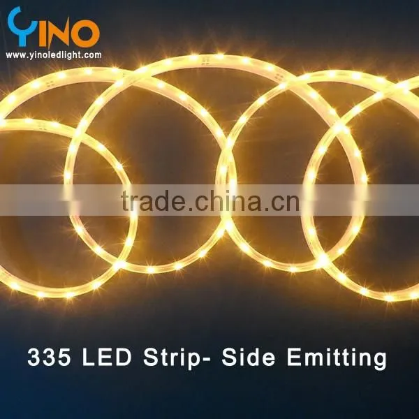 IP65 Waterproof Side Emitting LED Strip With 335 - 120LED per Meter