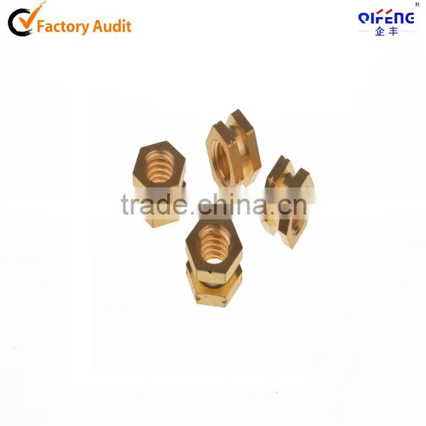 brass thread insert nut (Factory sales)