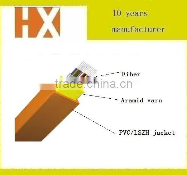 Excellent Fiber Optic Cable Factory Indoor/outdoor Ribbon Optical Fiber Cable