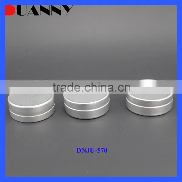 In Stock! Wholesale All Size Cosmetic Aluminum Containers , Luxury 15Ml 20Ml 50Ml Silver Color Cosmetic Jar Aluminium Quality Choice photo-5