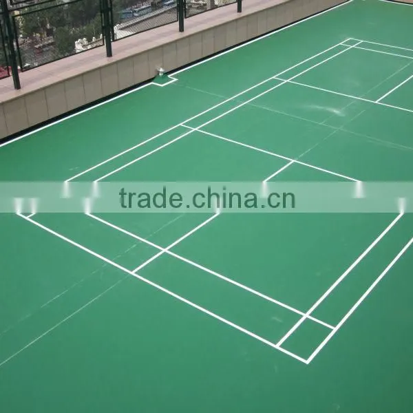 Silicon PU Material for Badminton Sports Field photo-2