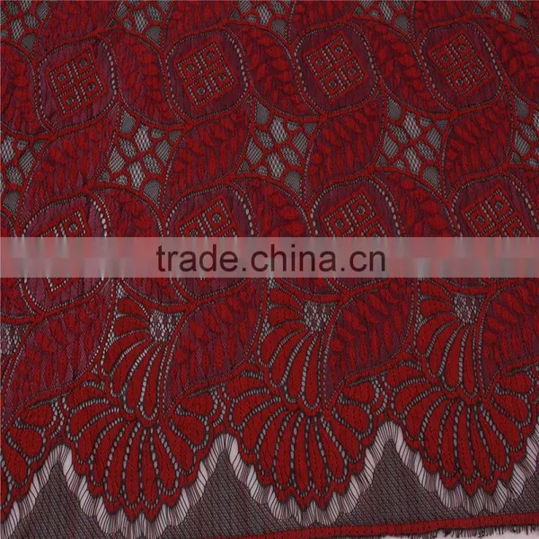 Fashional French Cotton Guipure Lace Fabric for Women Dress photo-2