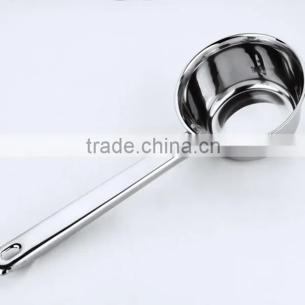 Modern Kitchen Designs Stainless Steel Long Handle Soup Ladle photo-4