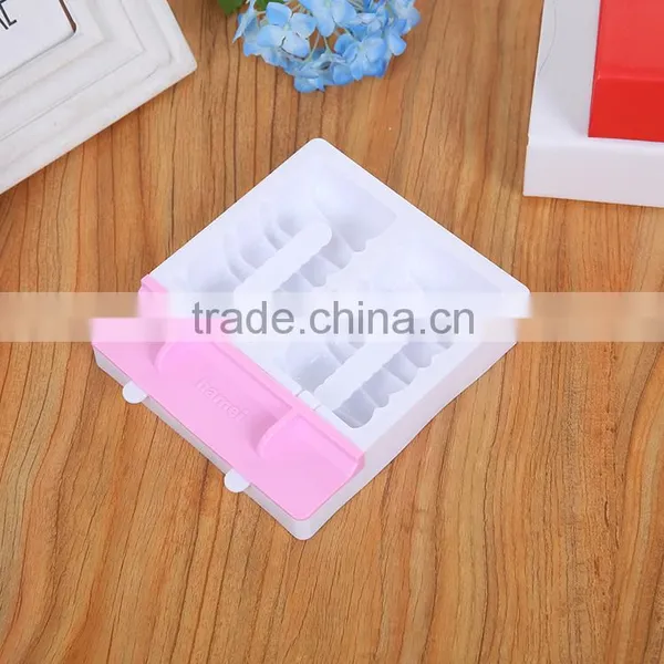 Easily Wash Amazon Hot Selling FDA and FLGB Test Approved Quality 2-in-1 Plastic Ice Cream Marker photo-2