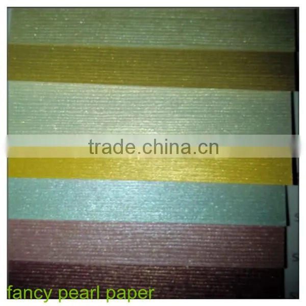 Fancy/colorful Pearl Shining Card Paper photo-6