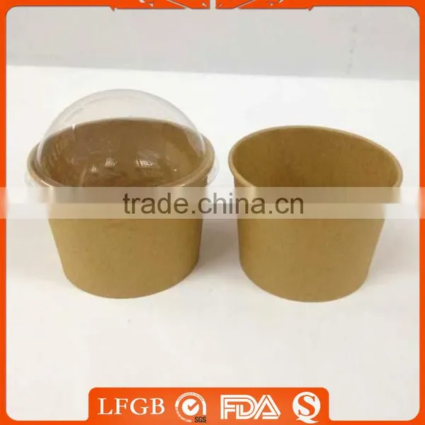 Customized Printing PE Coated Disposable Paper Soup Bowls With Lids photo-3