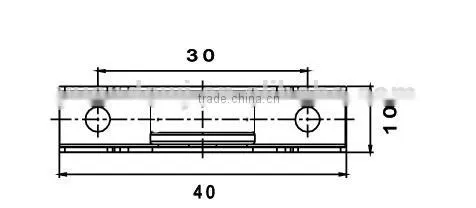 Nylon Pulley For Screen Window,Window Hardware photo-6