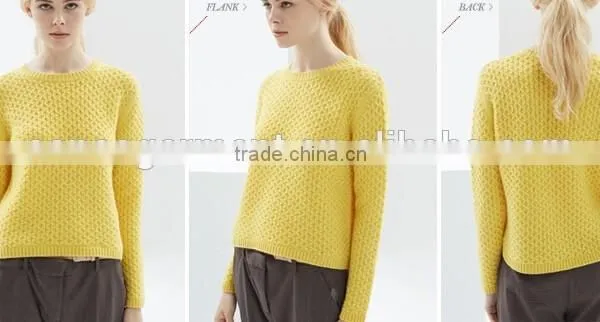 Women Cashmere Sweater Wool Sweater photo-5
