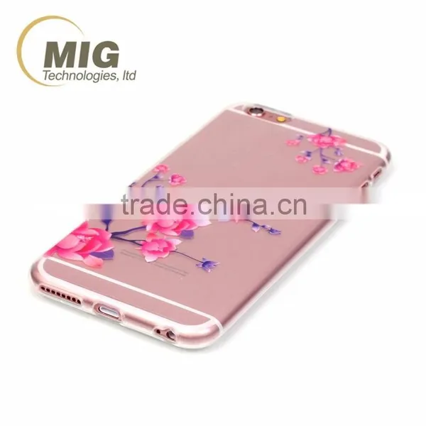 Fasion Design Transparent TPU Phone Case , Sample Free Mobile Phone Case for Iphone 6/6S PLUS photo-4