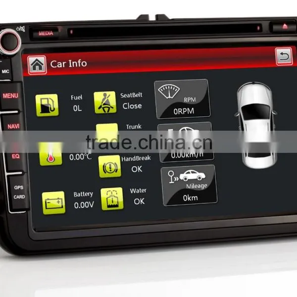 Car Stereo CD Player Usb Mp3 Map Dvd For VW PASSAT SEAT Altea Toledo Amarok Golf 5 6 Sharan Scirocco photo-2