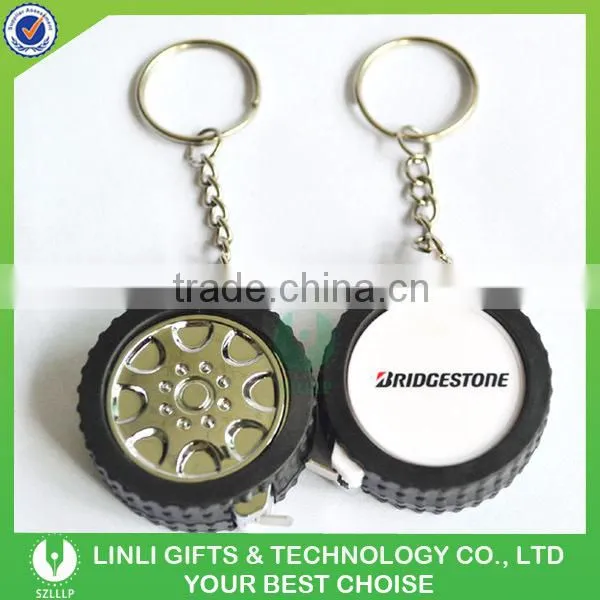 Advertising Oem Logo Car Tyre Keyring photo-5