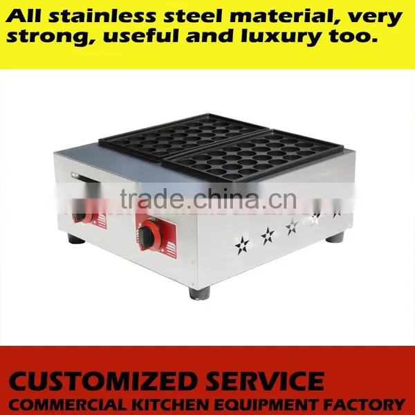 High Quality Stainless Steel Takoyaki Machines Gas Fish Pellet Grill photo-2