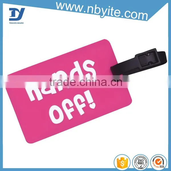 2016 Hot Plastic Wholesale Luggage Tags OEM Factory Machine Printed Pvc Card photo-6