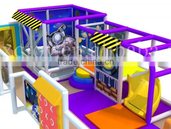 Small Size Space Theme Kids Indoor Play/Soft Children Toddler Playground photo-2