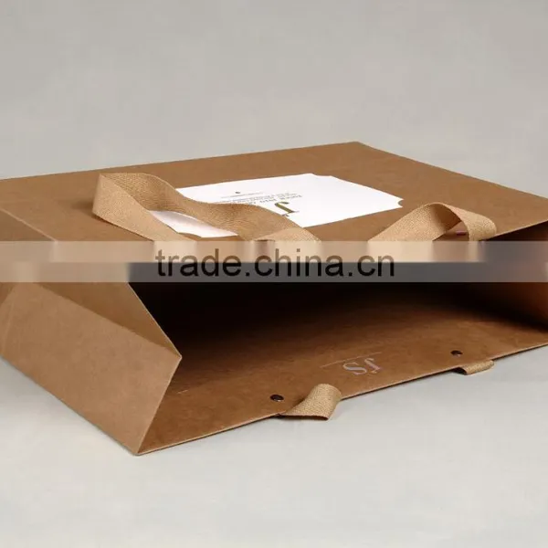 China Wholesale Fine Shopping Hand Bags for Girl's Wool Garments Factory Price Paper Bag in Hangzhou photo-5