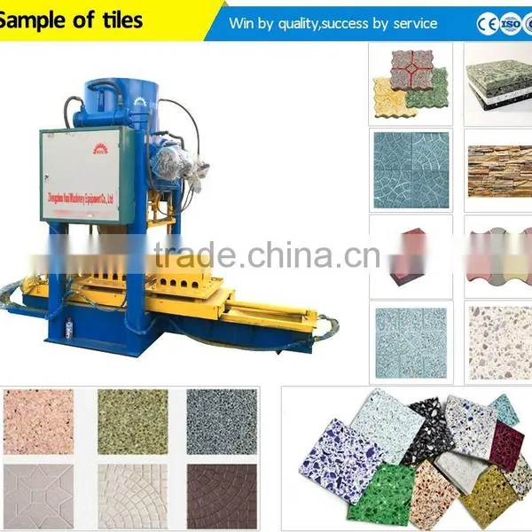 YX500 Terrazzo Floor Tile Making Machine/automatical Terrazzo Floor Tile/stone Hydraulic Terrazzo Floor Tile Making Machine