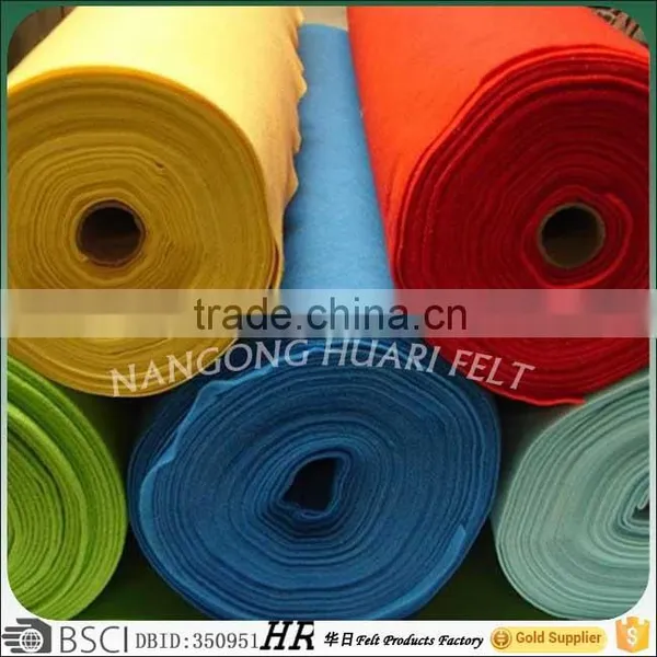color polyester felt, craft polyester felt