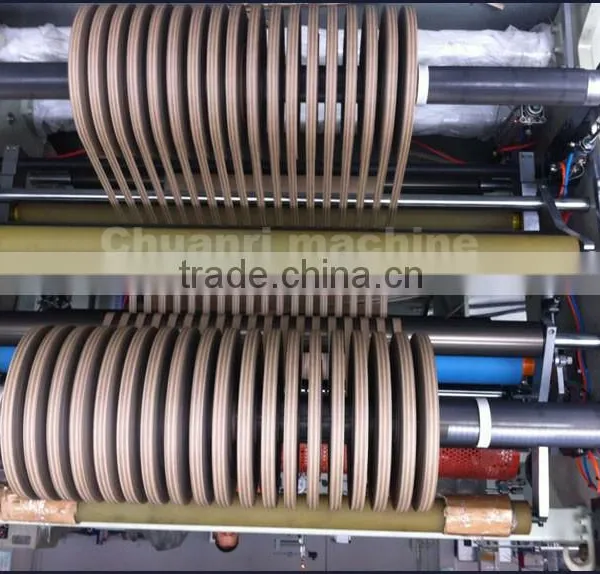 Circle And Straight Blades Automatic Roll Kraft Paper Tape Cutting Machine photo-4