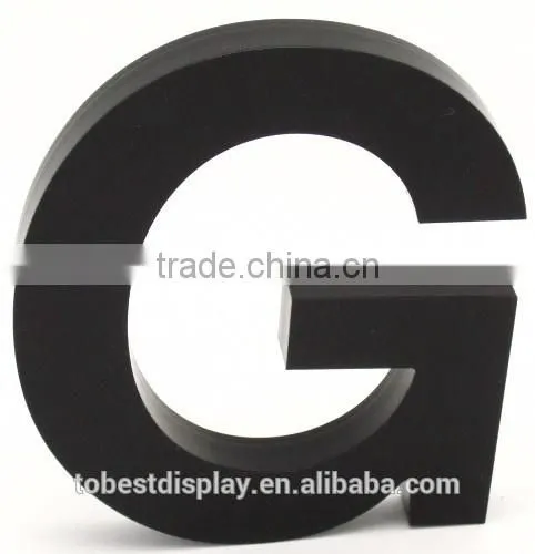 Exquisite Charming Black Laser Cut Acrylic Numbers Shenzhen Factory