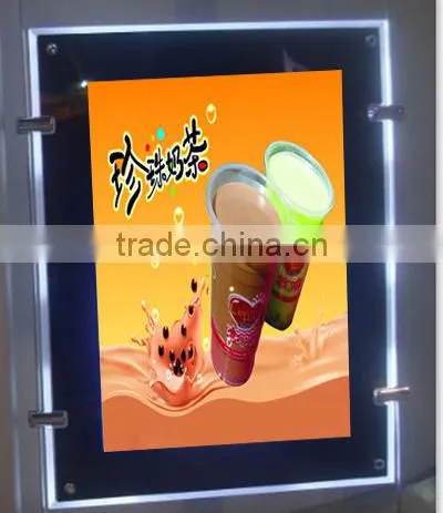 LED Menu Light Box Restaurant Led Advertising Lightbox Crystal Led Light Box photo-3