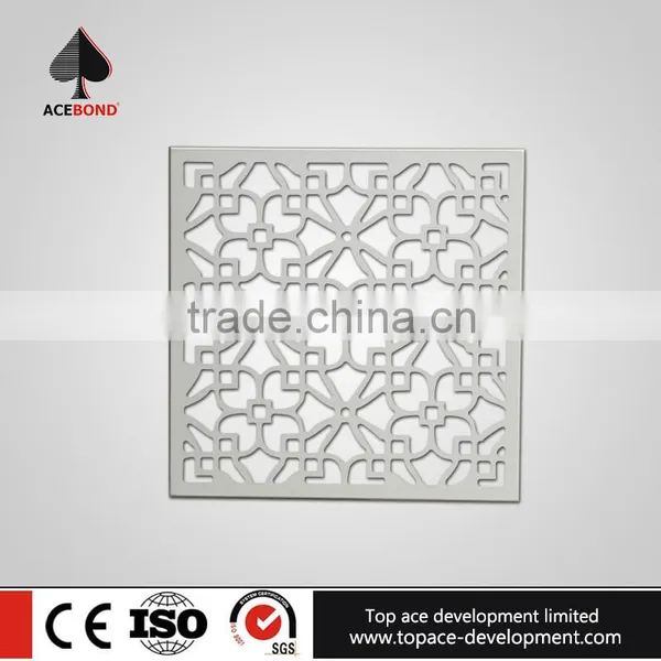 Technology is Good 3.5mm Carved Wood Aluminium Panel in China Gym photo-6