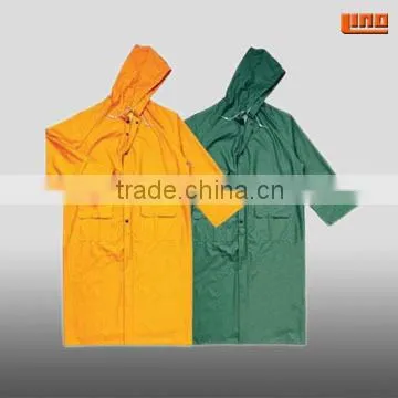 Raincoat With Reflective Tape/pvc Long Raincoat