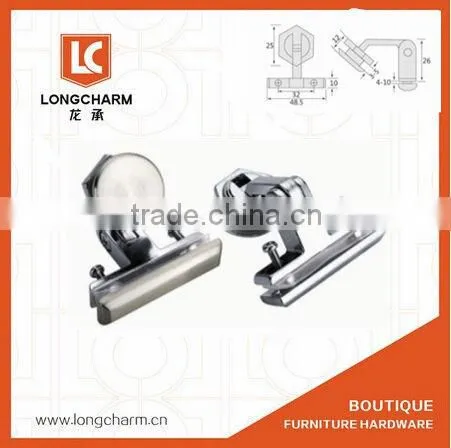 Soft Close Glass Door Hinge Half Overlay Glass Door Concealed Hinge photo-2