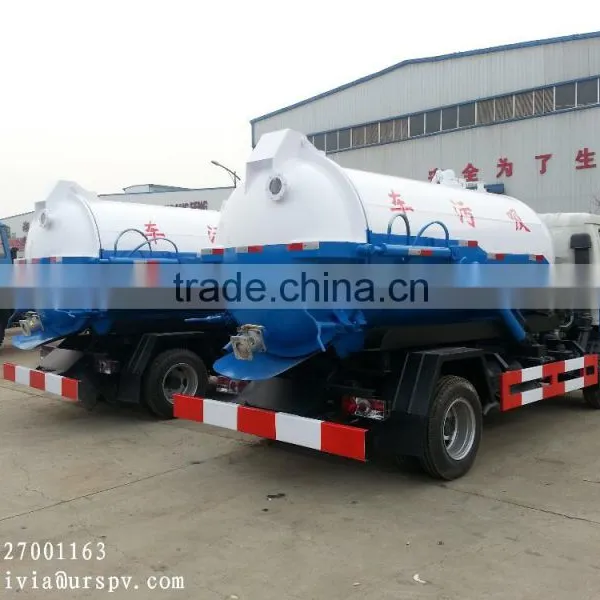 Hot Selling Best Price Small 4*2 Durable Quality Sewage Suction Tanker Truck photo-2