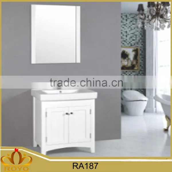 Cheap Single Hotel Hung Waterproof Bathroom Vanity RA187 Supplier's Choice