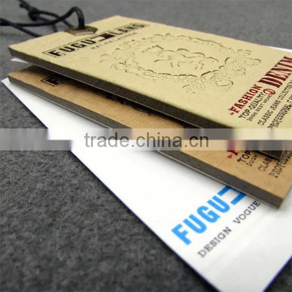 Thick Kraft Paper Hangtags For Clothing photo-6