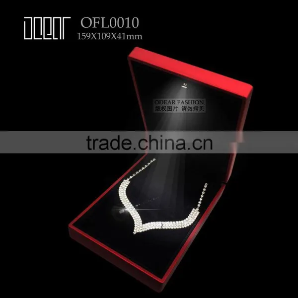 Hotselling Custom Led Light Jewellery Box for Necklace photo-2