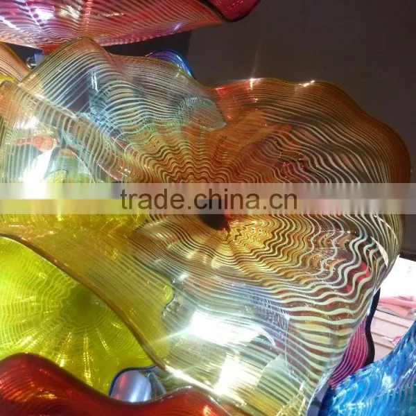 Hand Blown Glass Chandelier Decoration XO-20150618 Modern Glass Chandelier From Famous Chinese Glass Artist Mr Ou LianHua photo-4