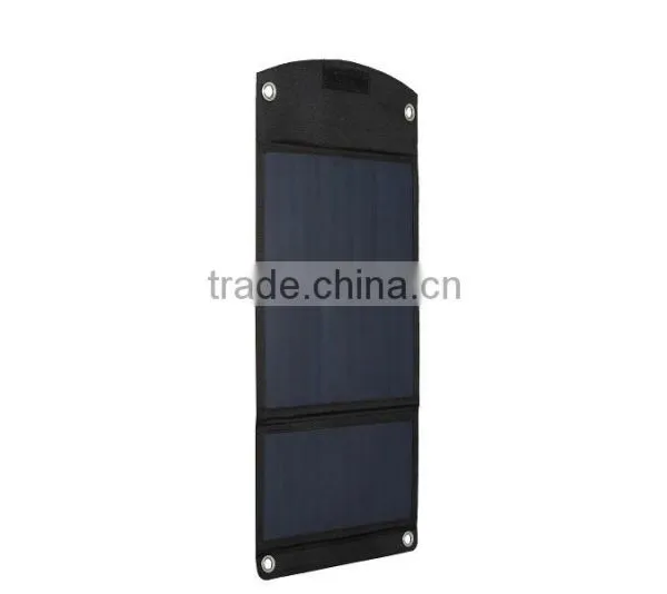Foldable Solar Charger 14w Outdoor Portable Solar Panel Charger Usb Battery Charging for Phone Power Bank Computer photo-5