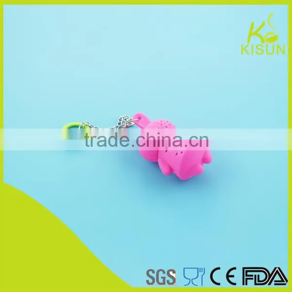 Mini Shape Tea Infuser Food Grade Silicone With Egg Shape/rabbit Shape/sheep Hape photo-4