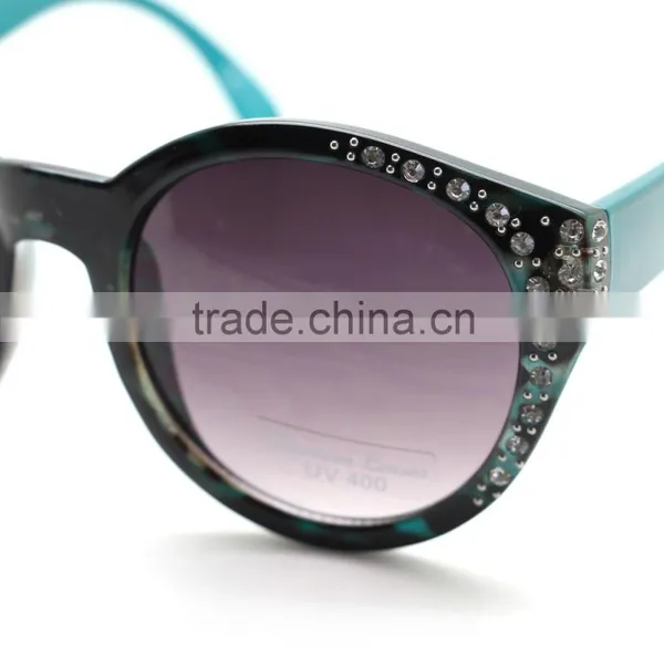 Good Quality and Competitive Price Hand Made With Diamond Round Sunglasses photo-5
