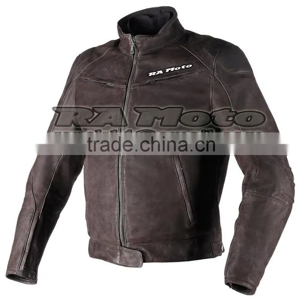 Vintage Motorcycle Leather Jacket, Motorbike Leather Jacket