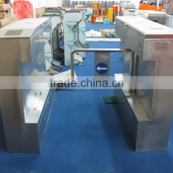 Economic Price Pedestrian Electric Swing Barrier Gate for Building Access Control photo-3